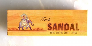 Fresh Fragrances, Fresh Pure SANDAL Dhoop Sticks, 40g